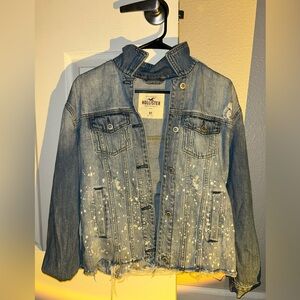 Hollister Distressed Demin Jacket